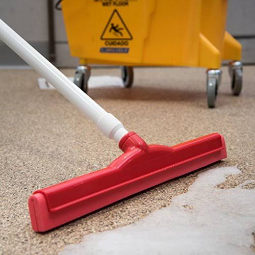 Red Plastic Hygienic Squeegees K7655