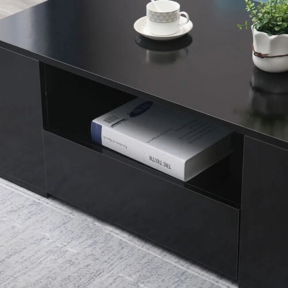 Black High Gloss Coffee Table Y5157