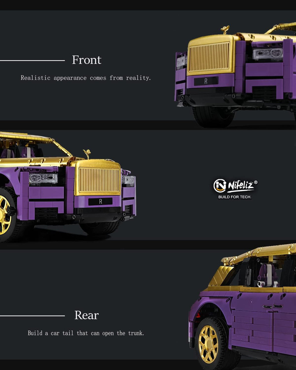 SUV Building Kit with Technique Functions (3,161 Pieces) Y4626